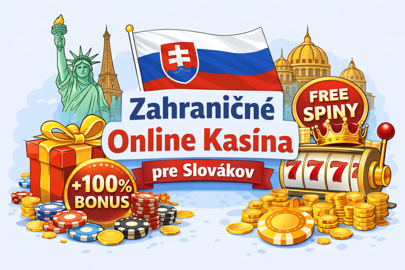 Zahraničné Online Kasína pre Slovákov Bonus